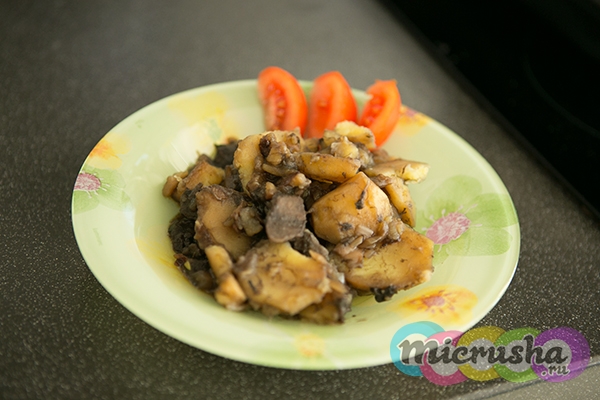 картошка с грибами