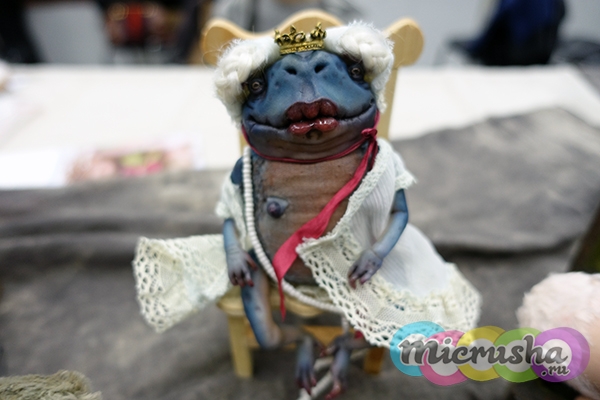 лягушка hand made