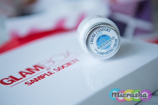 Легкий крем-комфорт для лица Карите L'occitane