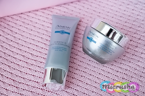 Ночная маска для лица Anew с Hyaluronic-3X «Защита и восстановление»