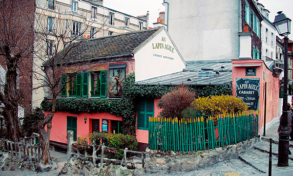 Париж, кафе «Lapin Agile»