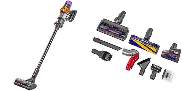 Мощный и функциональный Dyson V15 Detect Absolute с полной комплектацией